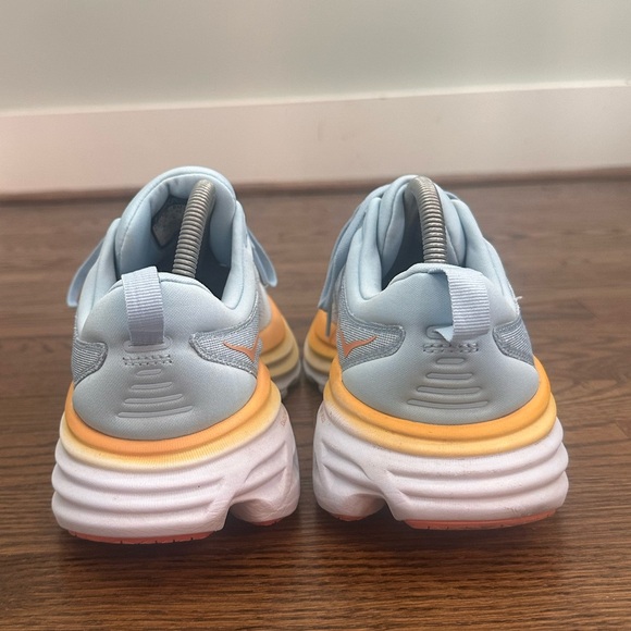 HOKA Bondi 8 Max Cushioned Road Runner Size 9.5 Wide - Picture 5 of 8